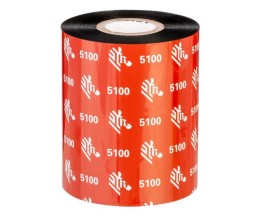 6 Rubans de transfert thermique Original, Zebra 05100BK08345 83mm x 450m