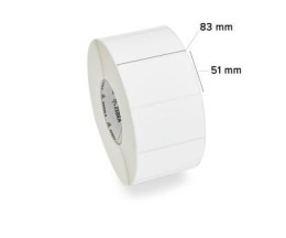 6 Etiquettes Originales, Zebra 880020-050 83mm x 51mm