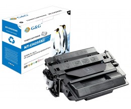 Toner Compatible G&G / HP 55X Noir ~ 12.500 Pages