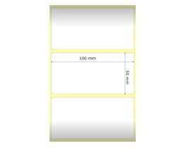 Etiquettes Compatibles, Zebra 3006777-T 100mm x 50mm ~ 3.000 / Rouler