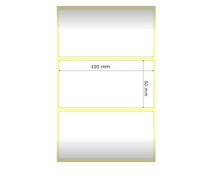 Etiquettes Compatibles, Zebra 3006777-T 100mm x 50mm ~ 3.000 / Rouler
