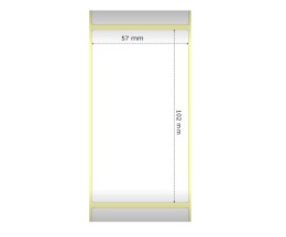 Etiquettes Compatibles, Zebra 800262-405 57mm x 102mm ~ 700 / Rouler