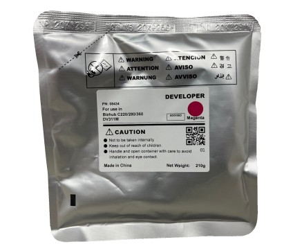 Développeur Compatible Konica Minolta A0XV0ED Magenta ~ 120.000 Pages