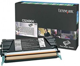 Toner Original Lexmark C5240KH Noir ~ 8.000 Pages