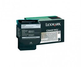 Toner Original Lexmark C544X1KG Noir ~ 6.000 Pages