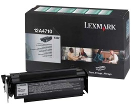 Toner Original Lexmark 12A4710 Noir ~ 6.000 Pages