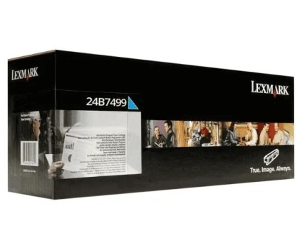 Toner Original Lexmark 24B7499 Cyan ~ 6.000 Pages