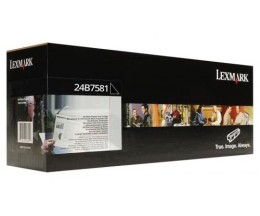 Toner Original Lexmark 24B7581 Noir ~ 47.700 Pages