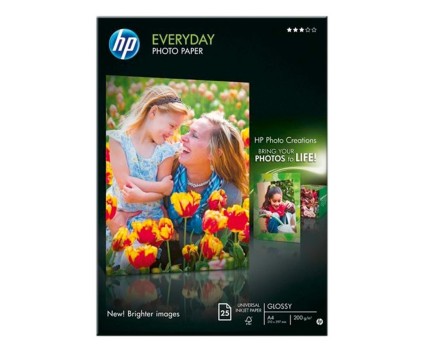 Papier Photo Original HP Q5451A 200 g/m² ~ 25 Pages 210mm x 297mm