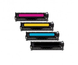 4 Toners Compatibles, HP 205A Noir + Color ~ 1.100 / 900 Pages