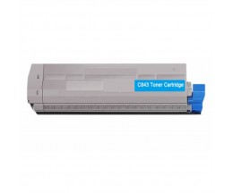 Toner Compatible OKI 46471103 Cyan ~ 7.000 Pages