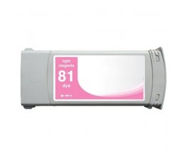 Cartouche Compatible HP 81 Magenta Clair 680ml ~ 1.000 Pages