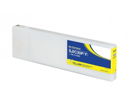 Cartouche Compatible Epson SJIC30P / Y Jaune 295ml