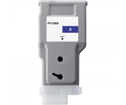 Cartouche Compatible Canon PFI-206 B Bleu 300ml