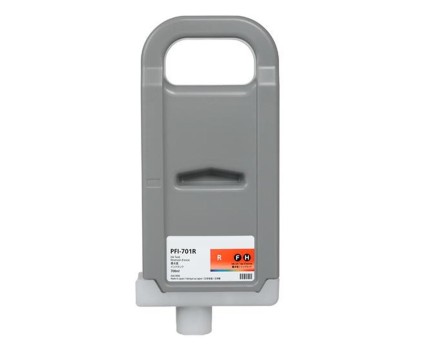 Cartouche Compatible Canon PFI-701 R Rouge 700ml