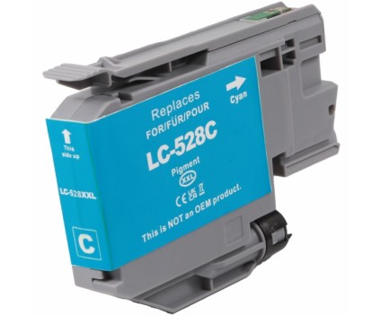 Cartouche Compatible Brother LC-528 XL C Cyan ~ 10.000 Pages