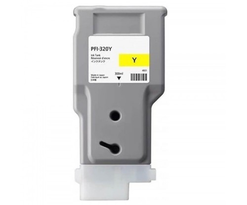 Cartouche Compatible Canon PFI-320 Jaune 300ml