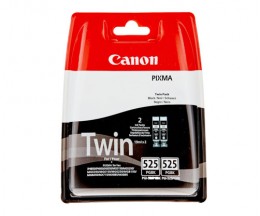 2 Cartouches Originales, Canon PGI-525 Noir 19ml