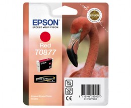 Cartouche Original Epson T0877 Rouge 11.4ml