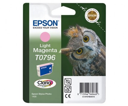 Cartouche Original Epson T0796 Magenta Clair 11ml