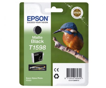 Cartouche Original Epson T1598 Noir Mat 17ml