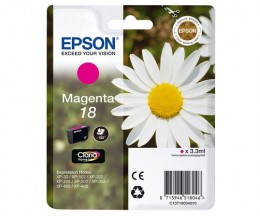 Cartouche Original Epson T1803 / 18 Magenta 3.3ml