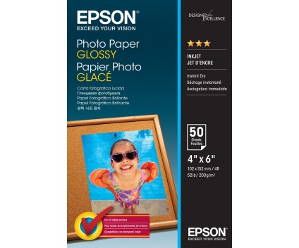 Papier Photo Original Epson S042547 200 g/m² ~ 50 Pages 102mm x 152mm