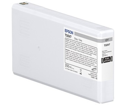 Cartouche Original Epson T55W7 Gris 200ml