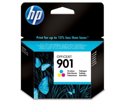 Cartouche Original HP 901 Couleur 9ml ~ 360 Pages