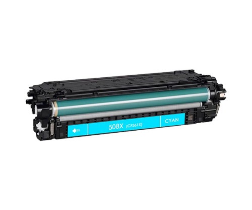 Toner Compatible HP 508X Cyan ~ 9.500 Pages