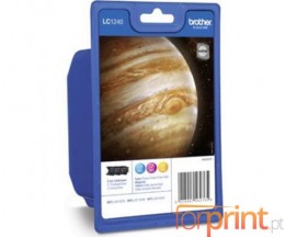 3 Cartouches Originales, Brother LC-1240Y / LC-1240M / LC-1240C Couleur 6ml ~ 600 Pages