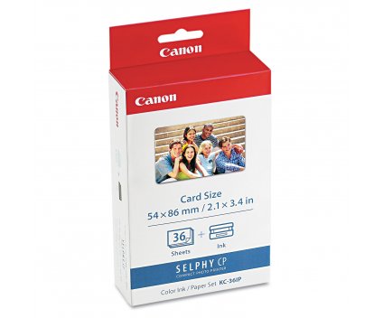 Cartouche Original Canon KC-36IP + 36 folhas 54x86mm