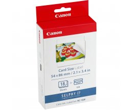 Cartouche Original Canon KC-18IF + 18 folhas 54mm x 86mm