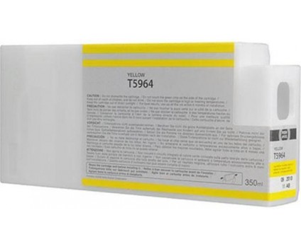 Cartouche Compatible Epson T5964 Jaune 350ml