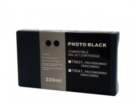 Cartouche Compatible Epson T5631 Noir Photo 220ml