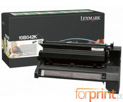 Toner Original Lexmark 10B042K Noir ~ 15.000 Pages