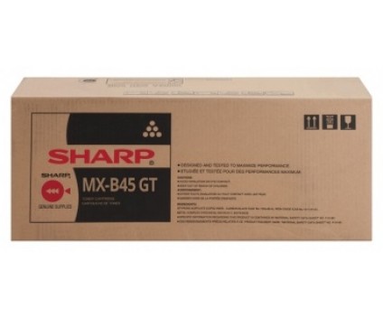 Toner Original Sharp MXB45GT Noir ~ 30.000 Pages