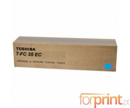 Toner Original Toshiba T-FC 35 EC Cyan ~ 21.000 Pages