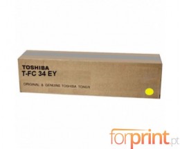 Toner Original Toshiba T-FC 34 EY Jaune ~ 11.500 Pages